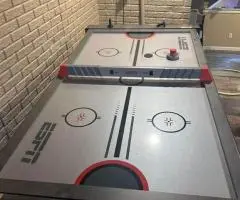 Air Hockey and pool table all in one