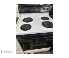 Coil top electric stove